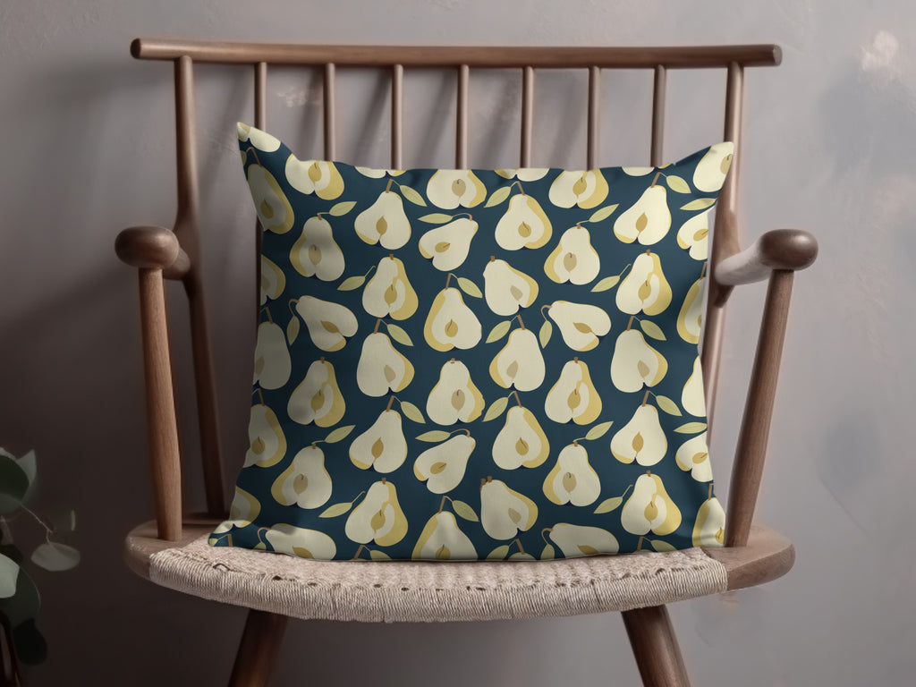 Pear Pattern Decorative Throw Pillow for Home Decor