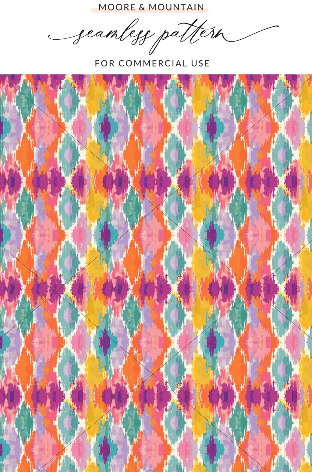 Colorful Seamless Pattern for Commercial Use product