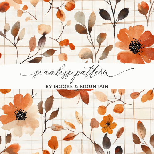 Seamless Floral Pattern by Moore & Mountain Design