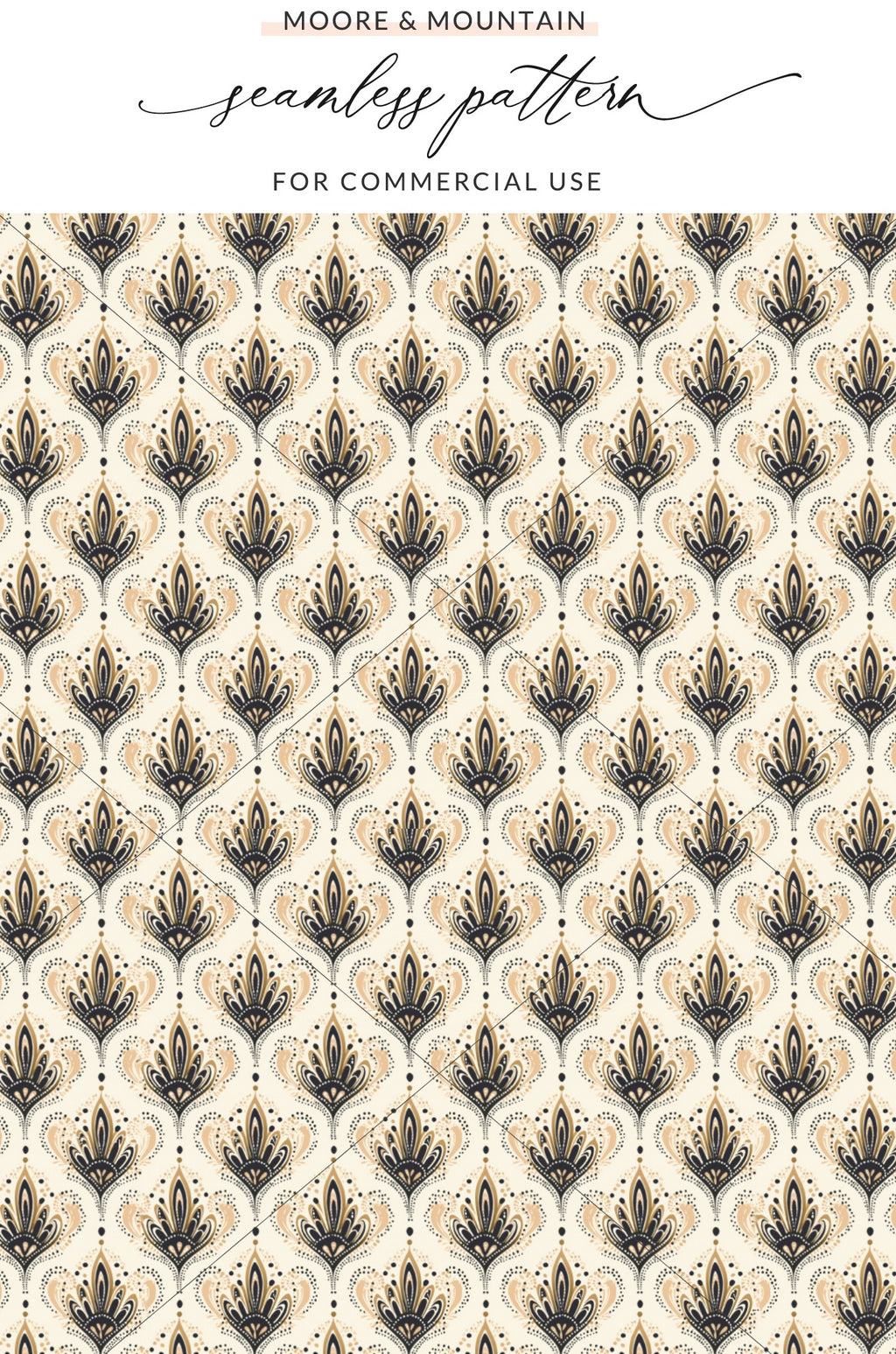 Seamless Pattern for Commercial Use Design Product
