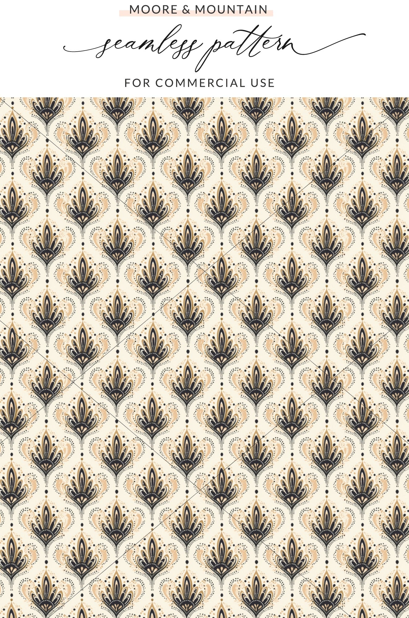Seamless Pattern for Commercial Use Design Product