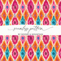 Vibrant Geometric Seamless Pattern by Moore & Mountain