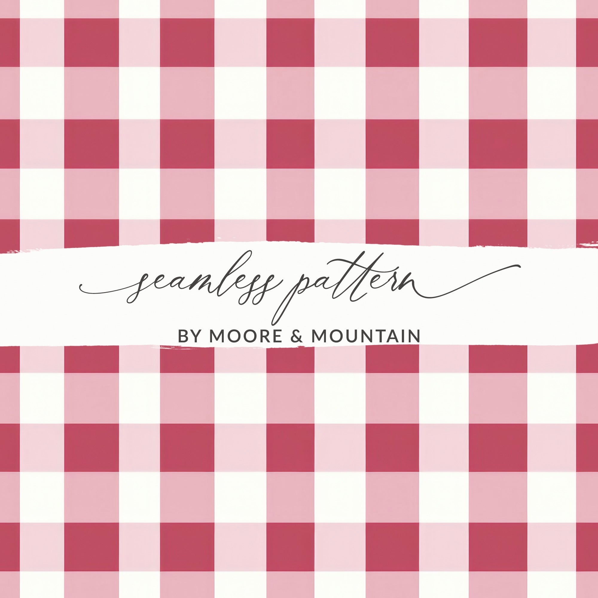Moore and Mountain Seamless Pattern Design Collection