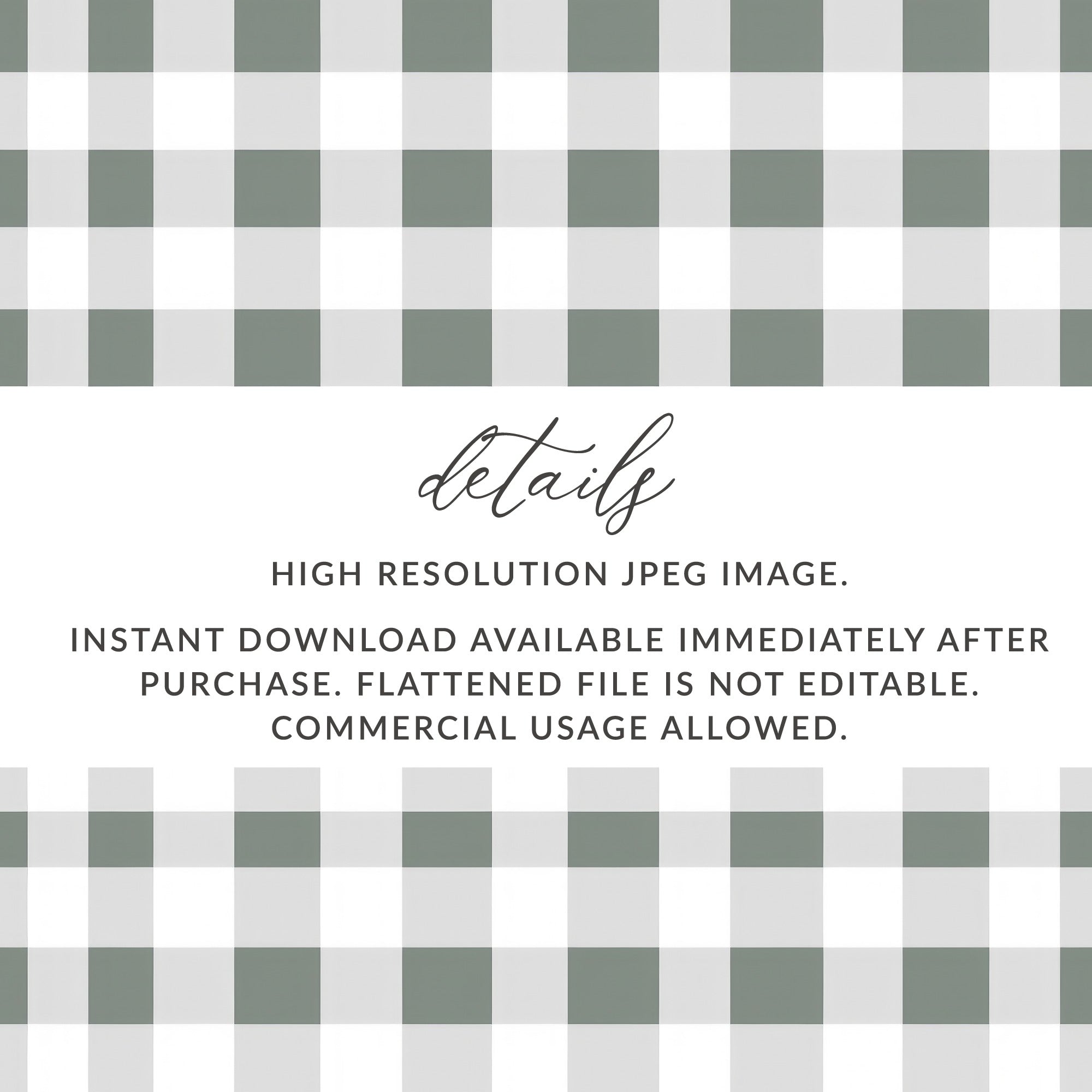 High Resolution JPEG Image Instant Download Product