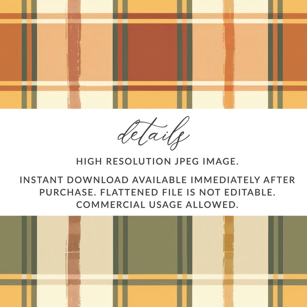 High Resolution Plaid Pattern Instant Download Image