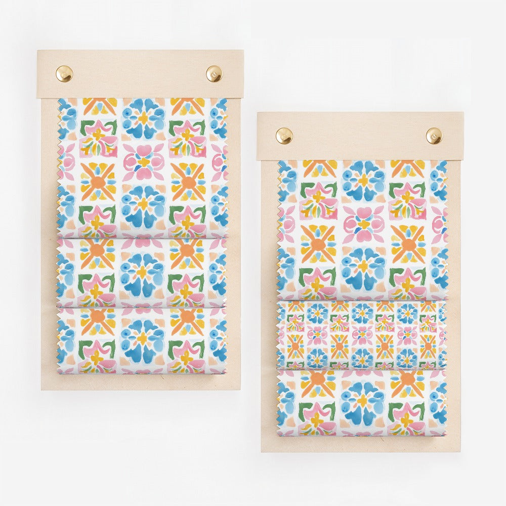 Vibrant Multicolor Floral Geometric Pattern Product Type