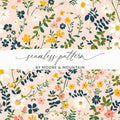 Colorful Floral Seamless Pattern by Moore & Mountain Design
