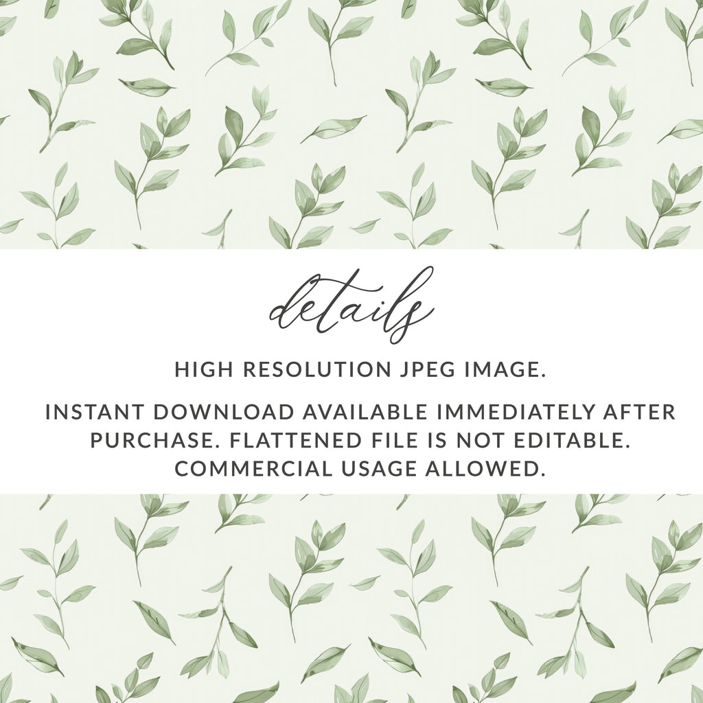 High Resolution Leaf Pattern Instant Download Image