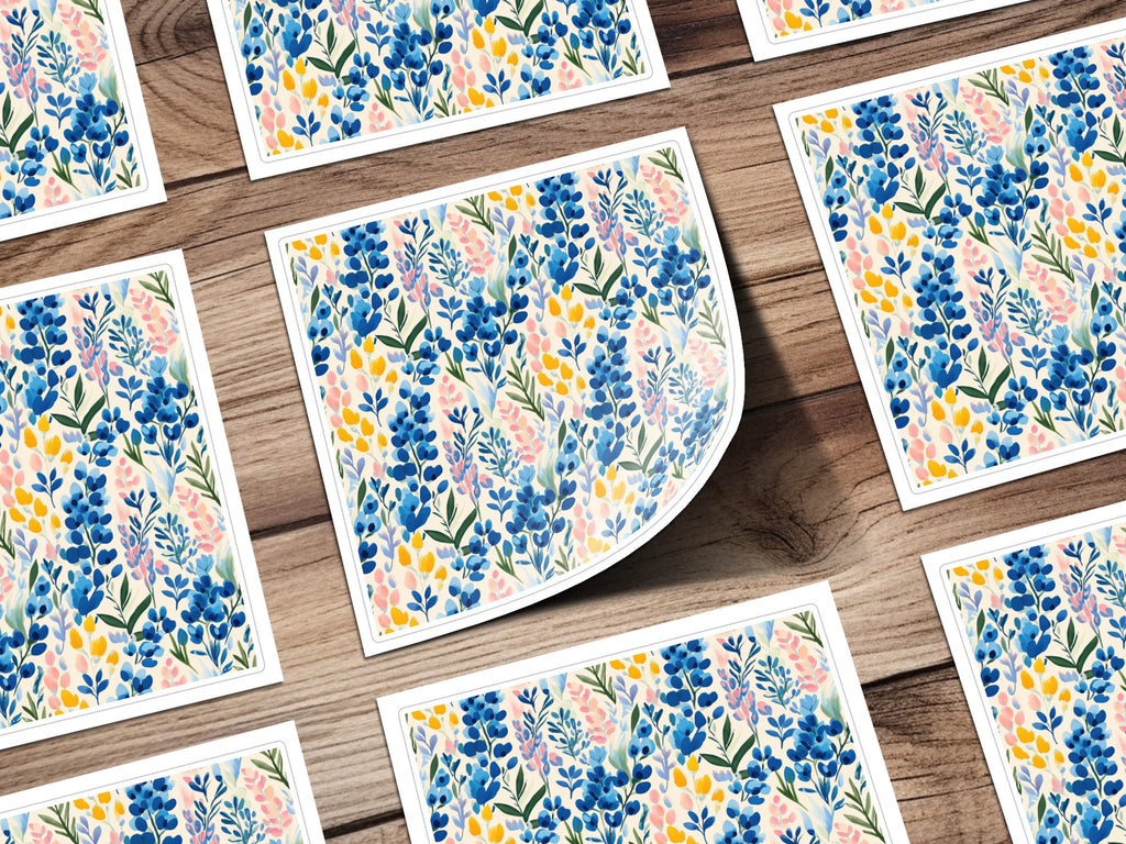 Colorful Floral Pattern Design for Greeting Card product