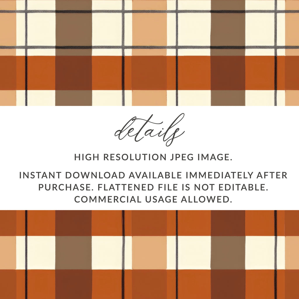 High Resolution Plaid Pattern JPEG Image Instant Download