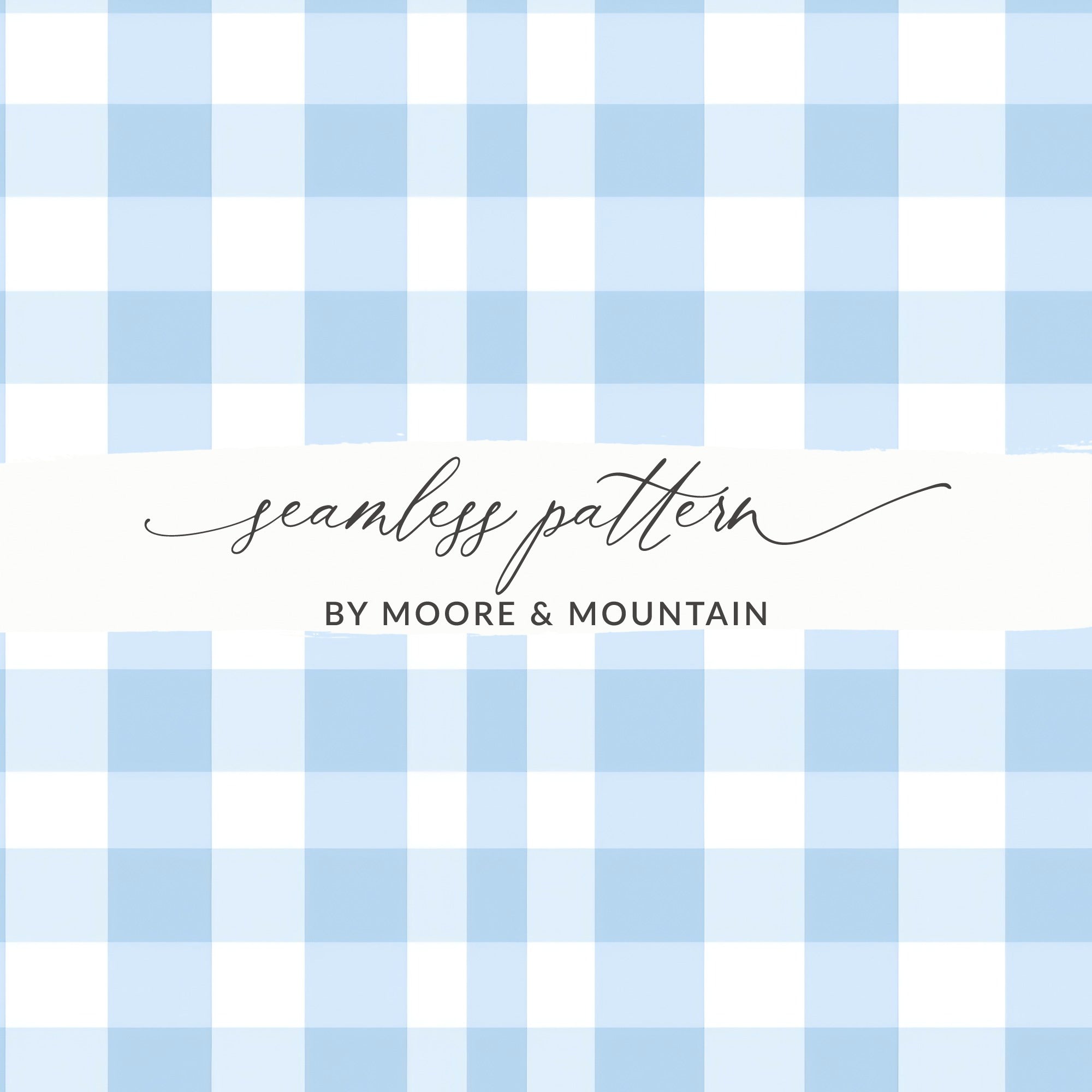 Moore Mountain Seamless Pattern Design Digital Product