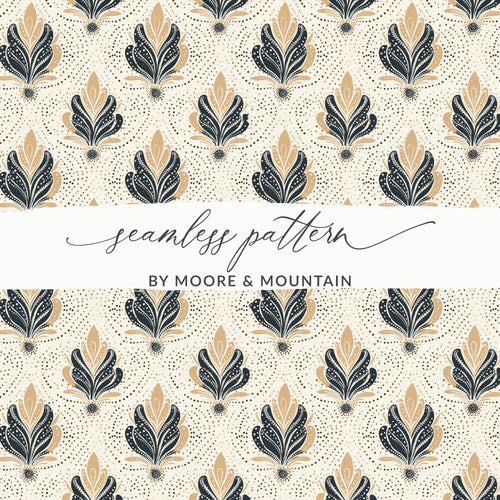 Elegant Seamless Pattern by Moore & Mountain Design