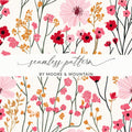 Vibrant Floral Seamless Pattern by Moore and Mountain