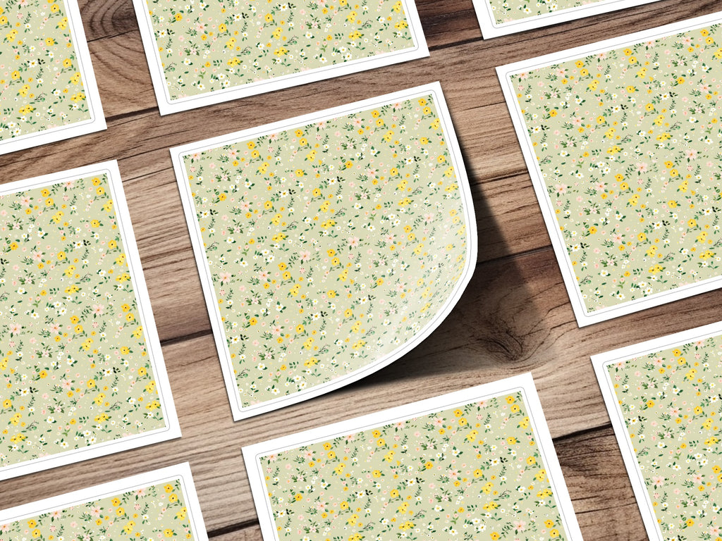 Charming Floral Pattern Print Sheets Product