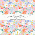 Vibrant Floral Seamless Pattern by Moore and Mountain