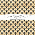 Moore & Mountain Seamless Pattern Product