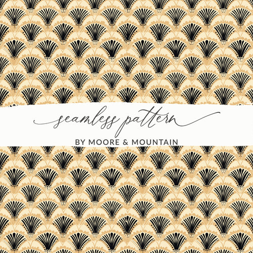 Moore & Mountain Seamless Pattern Product