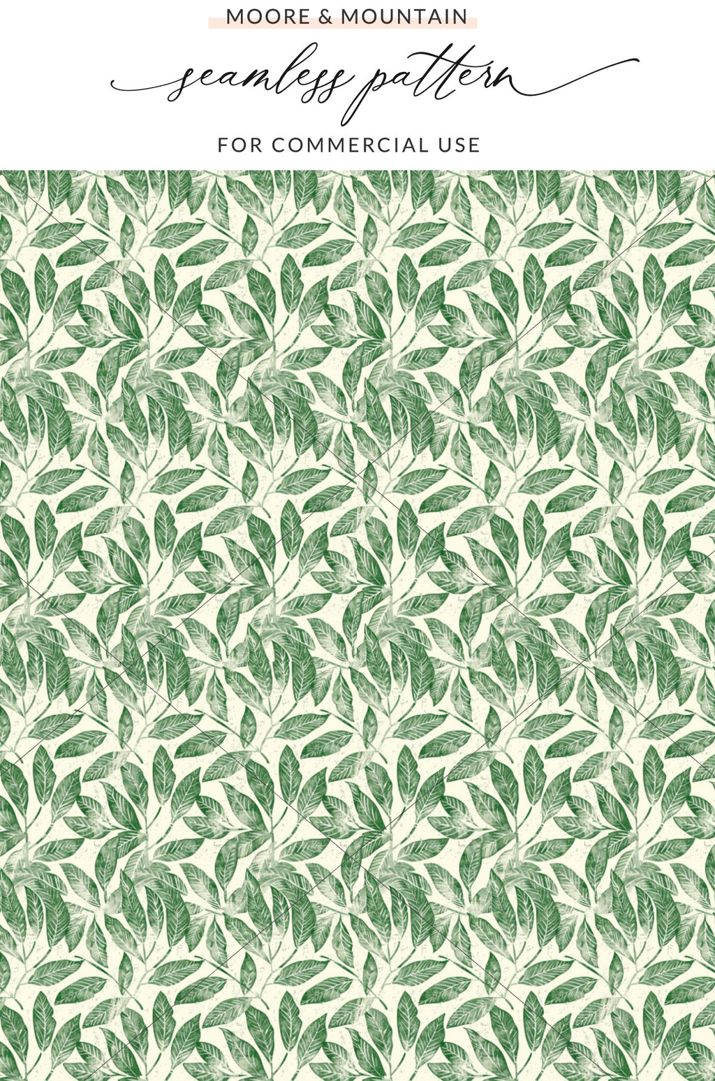 Moore Mountain Seamless Pattern for Commercial Use product