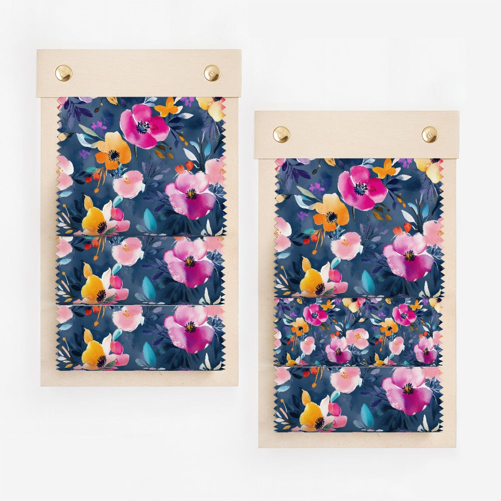 Colorful Floral Pattern Multi-Size Hanging Fabric帆