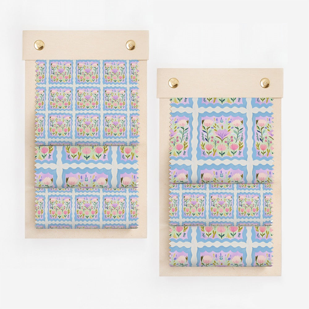 Floral and Geometric Patterned Fabric product