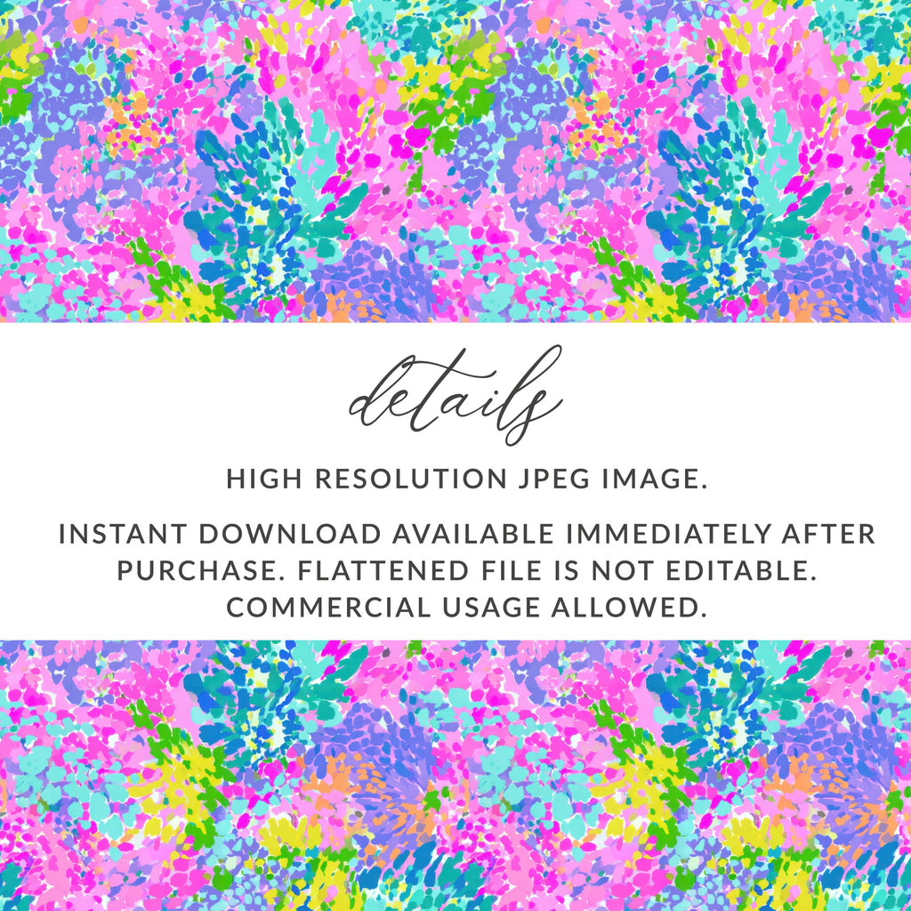 Colorful abstract brushstrokes pattern, high resolution JPEG, instant download.
