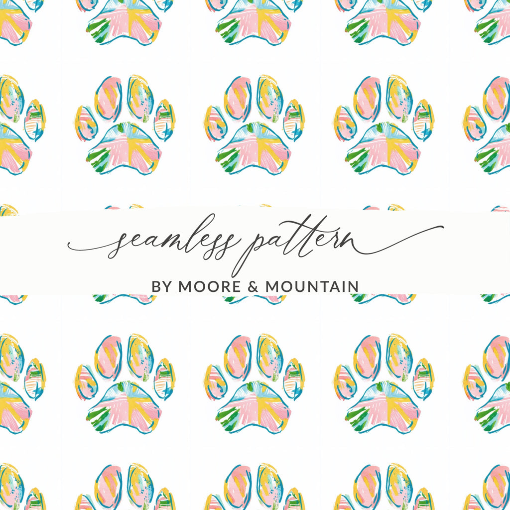 Artistic brushstroke paw print seamless pattern product
paw print
pet pattern
animal print
seamless design
digital paper
colorful artwork
brushstroke style
abstract print
dog paw
cat paw
kids pattern
nursery decor
fabric design
home decor
artistic print
whimsical design
cute pattern
pink yellow blue green
pattern repeat
creative design