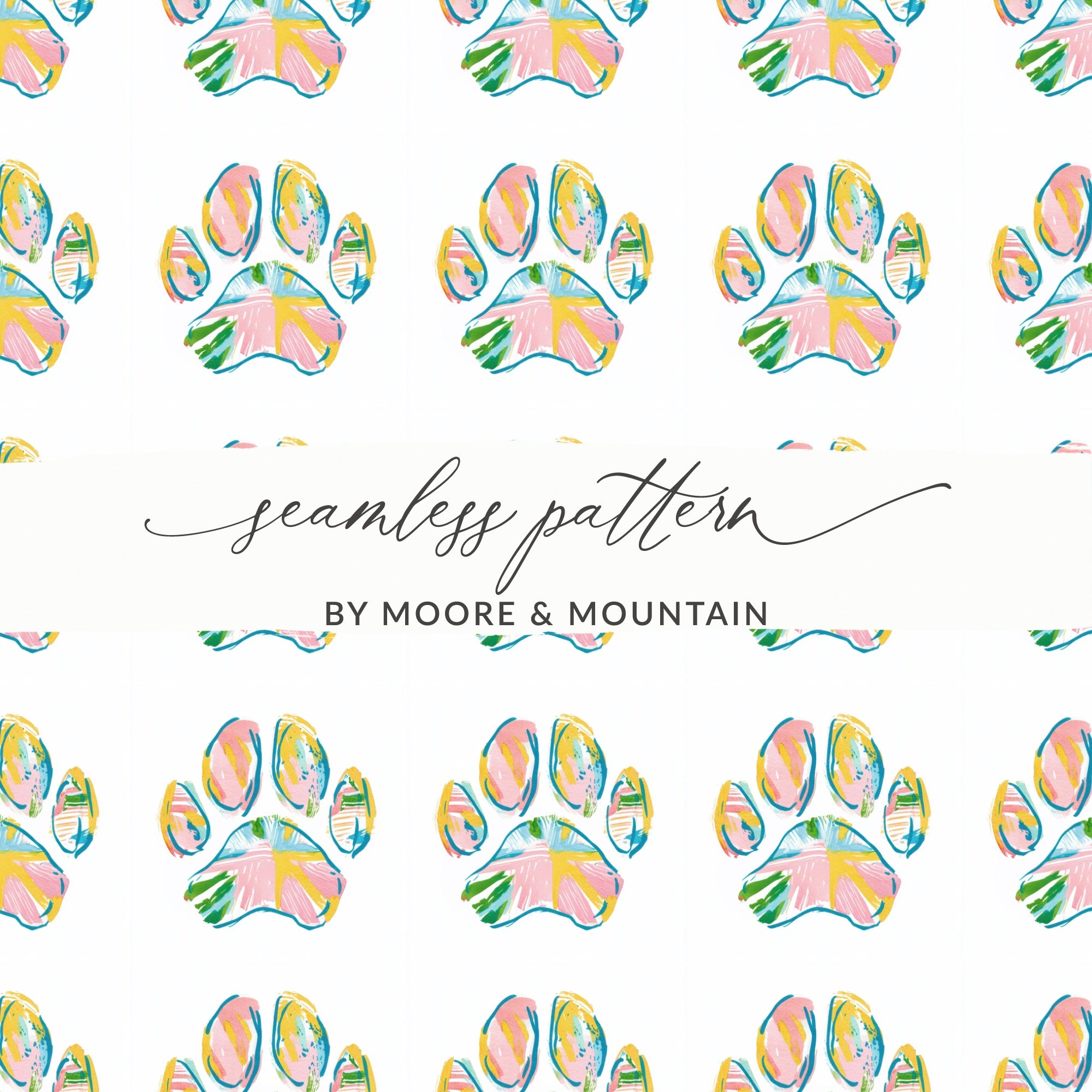 Artistic brushstroke paw print seamless pattern product
paw print
pet pattern
animal print
seamless design
digital paper
colorful artwork
brushstroke style
abstract print
dog paw
cat paw
kids pattern
nursery decor
fabric design
home decor
artistic print
whimsical design
cute pattern
pink yellow blue green
pattern repeat
creative design