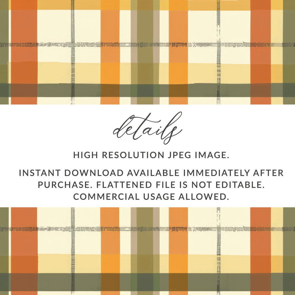 High Resolution JPEG Orange Yellow Plaid Pattern Download