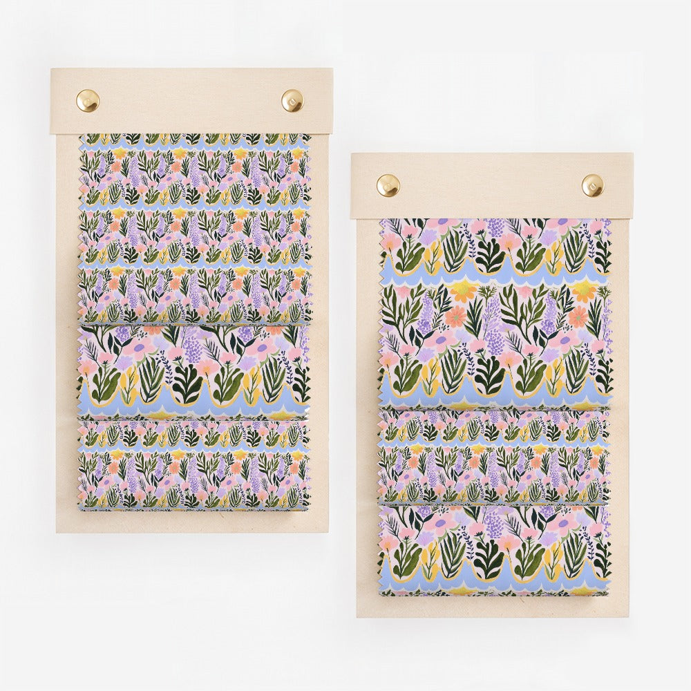 Lovely Floral Pattern Roller Blinds Home Decor Product