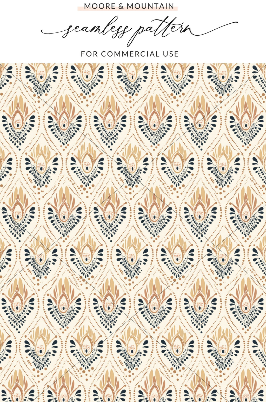 Elegant Seamless Pattern for Commercial Use