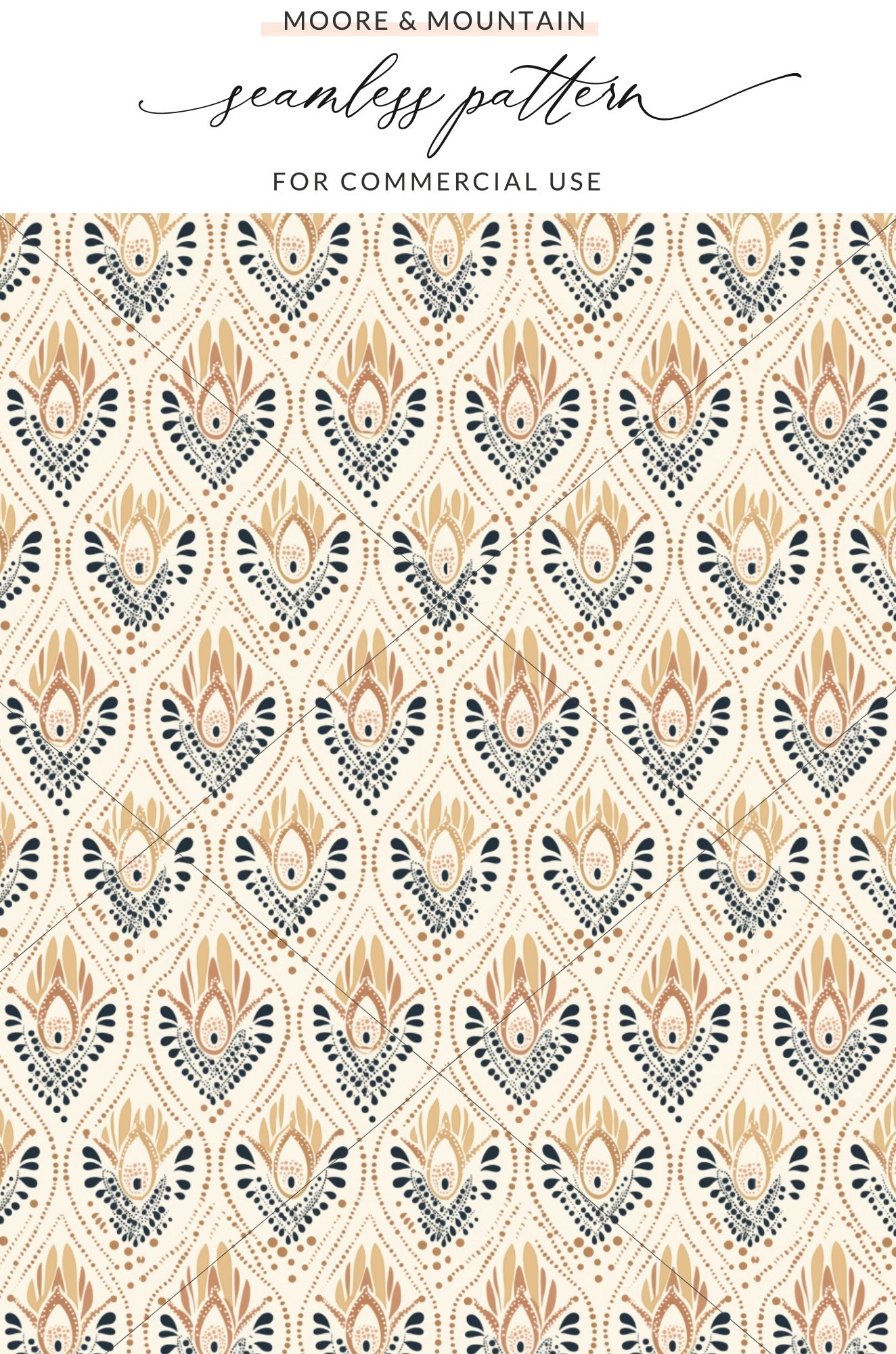Elegant Seamless Pattern for Commercial Use