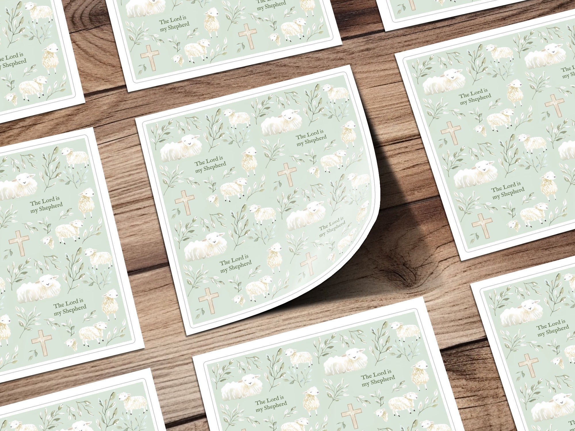 The Lord is My Shepherd Decorative Sheet product