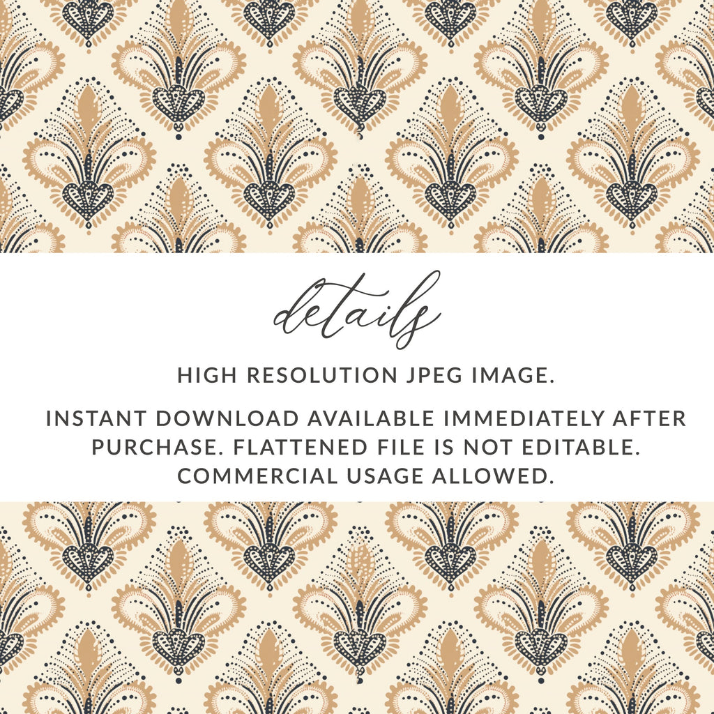 High Resolution Decorative Pattern Instant Download
