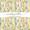 Seamless Floral Pattern by Moore & Mountain design