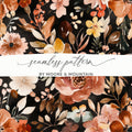 Floral Seamless Pattern by Moore & Mountain Design