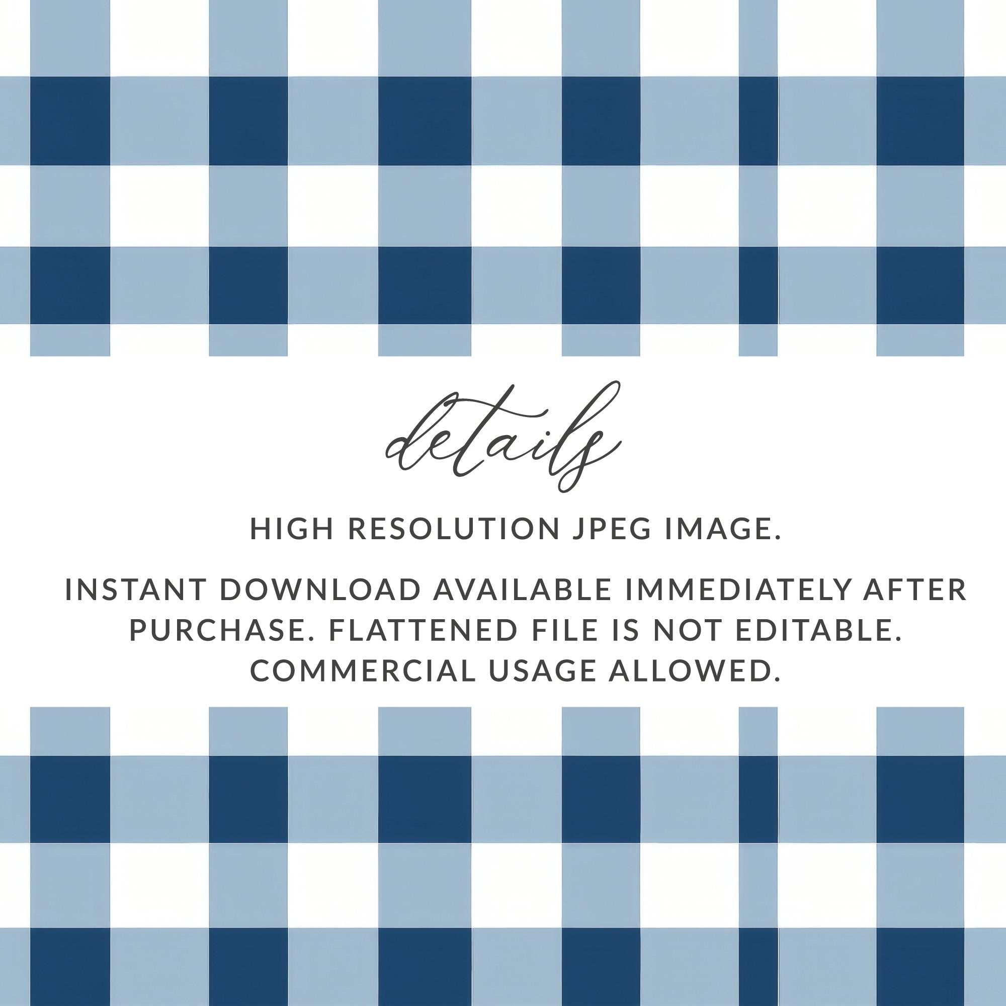 Blue and White Plaid High Resolution JPEG Download