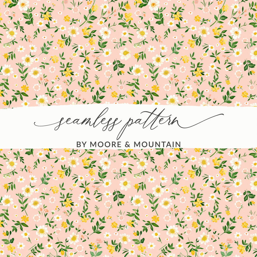 Seamless Floral Pattern by Moore and Mountain Design