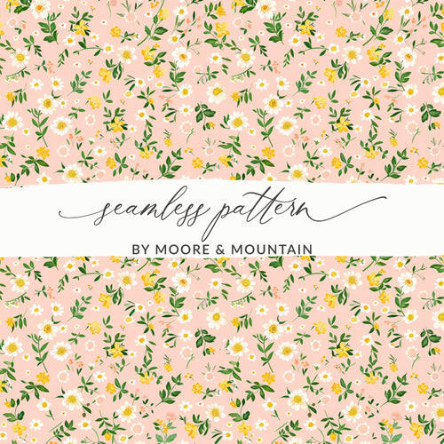 Seamless Floral Pattern by Moore and Mountain Design