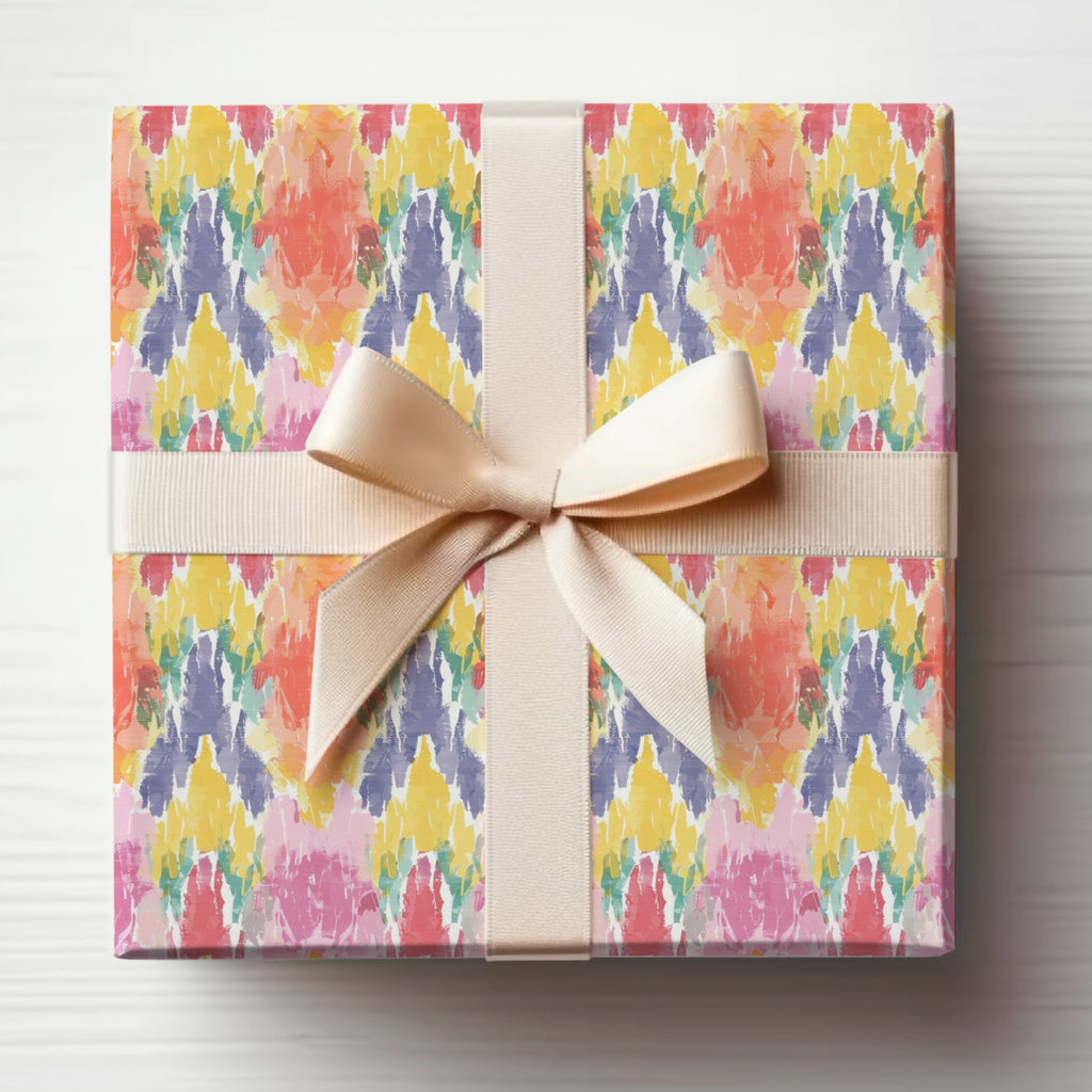 Colorful Abstract Design Gift Wrapping Paper