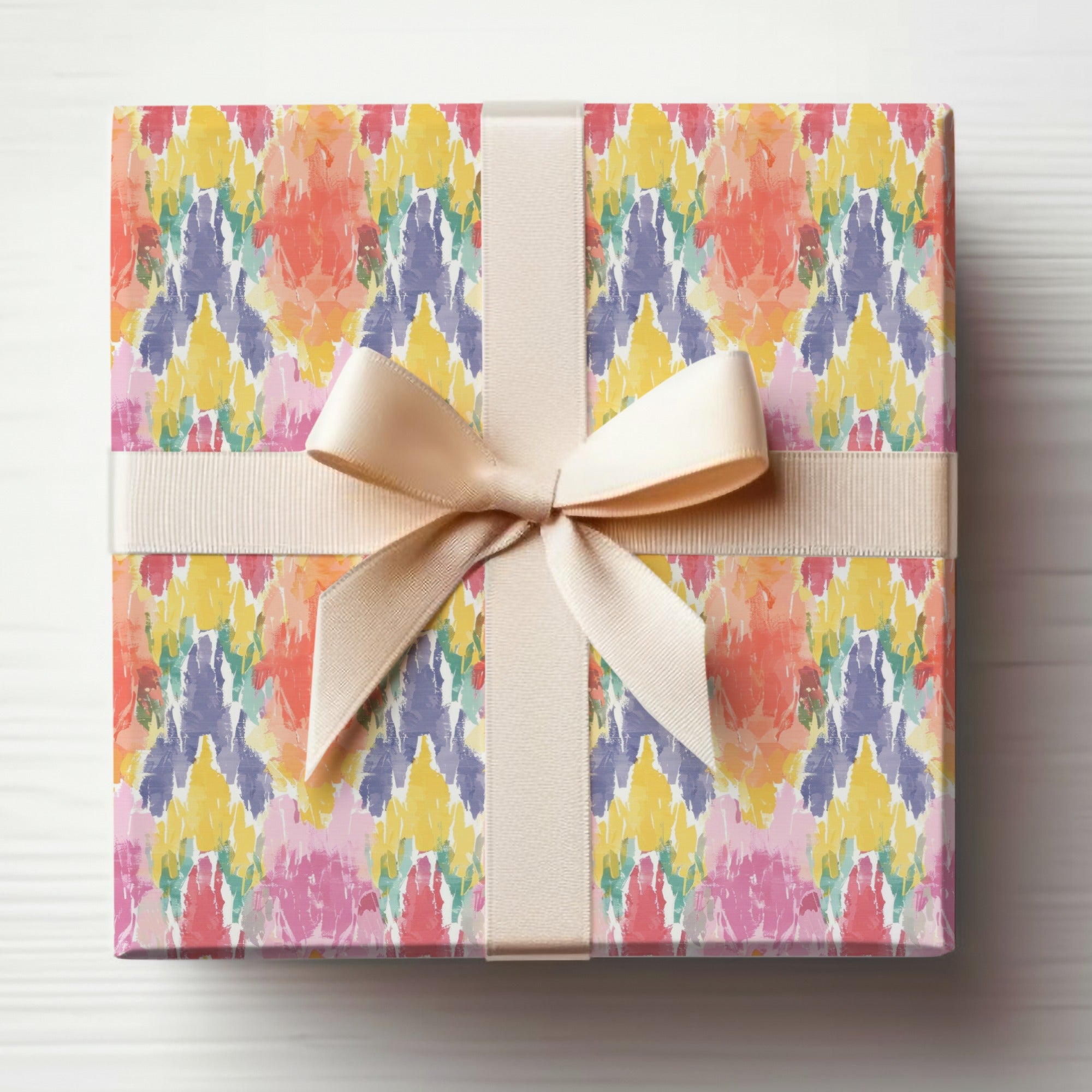 Colorful Abstract Design Gift Wrapping Paper