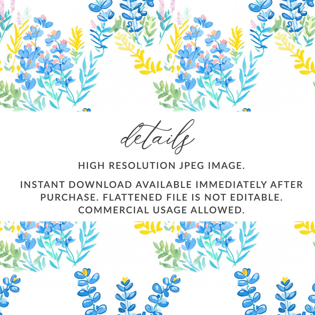 High Resolution Floral JPEG Image Instant Download