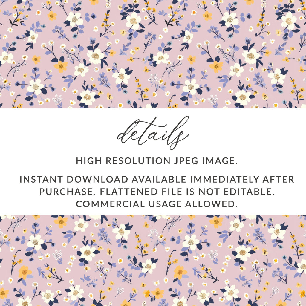 High Resolution Floral JPEG Image Instant Download