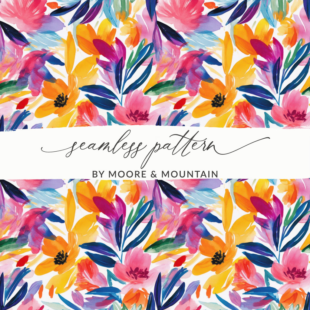 Vibrant Floral Watercolor Seamless Pattern Artwork product type
Vibrant Floral, Watercolor Pattern, Seamless Design, Abstract Flowers, Colorful Blooms, Brushstroke Art, Pink Orange Yellow, Blue Purple Green, Artistic Print, Hand Painted Style, Summer Vibes, Spring Flowers, Modern Floral, Bright Pattern, Digital Paper, Surface Pattern, Textile Design, Art Print, Cheerful Motif, Botanical Graphic