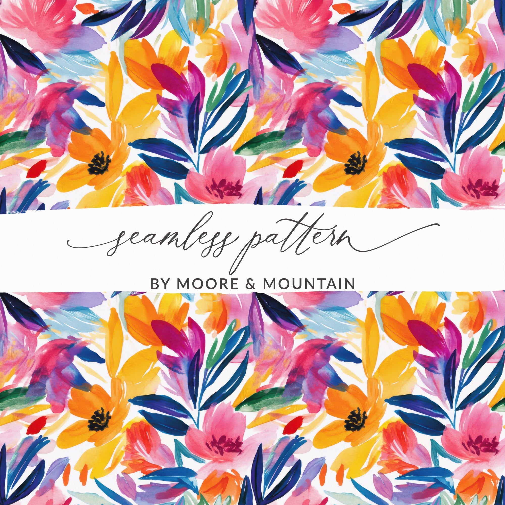 Vibrant Floral Watercolor Seamless Pattern Artwork product type
Vibrant Floral, Watercolor Pattern, Seamless Design, Abstract Flowers, Colorful Blooms, Brushstroke Art, Pink Orange Yellow, Blue Purple Green, Artistic Print, Hand Painted Style, Summer Vibes, Spring Flowers, Modern Floral, Bright Pattern, Digital Paper, Surface Pattern, Textile Design, Art Print, Cheerful Motif, Botanical Graphic