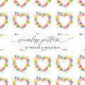 Vibrant Watercolor Floral Heart Seamless Design product type
Heart Pattern
Floral Design
Watercolor Art
Seamless Print
Flower Hearts
Love Theme
Romantic Decor
Spring Blooms
Summer Flowers
Vibrant Colors
Artistic Floral
Digital Paper
Fabric Print
Gift Wrap
Bright Pattern
Wreath Design
Cute Floral
Valentine Hearts
Nature Inspired
Craft Supply