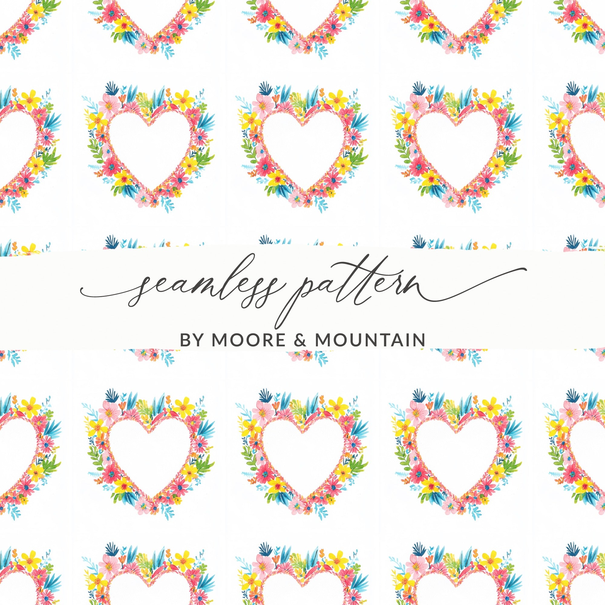 Vibrant Watercolor Floral Heart Seamless Design product type
Heart Pattern
Floral Design
Watercolor Art
Seamless Print
Flower Hearts
Love Theme
Romantic Decor
Spring Blooms
Summer Flowers
Vibrant Colors
Artistic Floral
Digital Paper
Fabric Print
Gift Wrap
Bright Pattern
Wreath Design
Cute Floral
Valentine Hearts
Nature Inspired
Craft Supply
