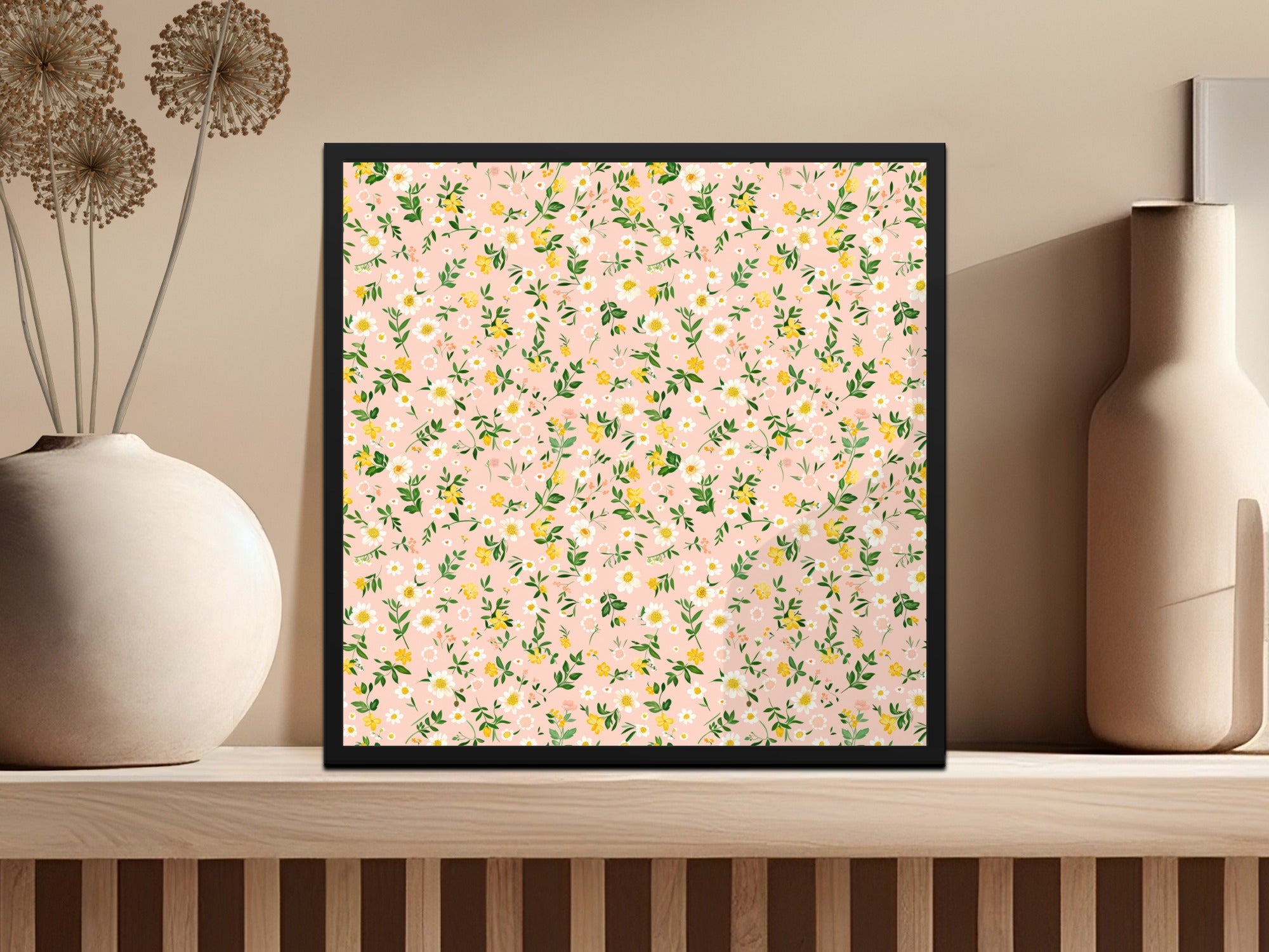 Floral Pattern Artwork for Home Wall Decor Product