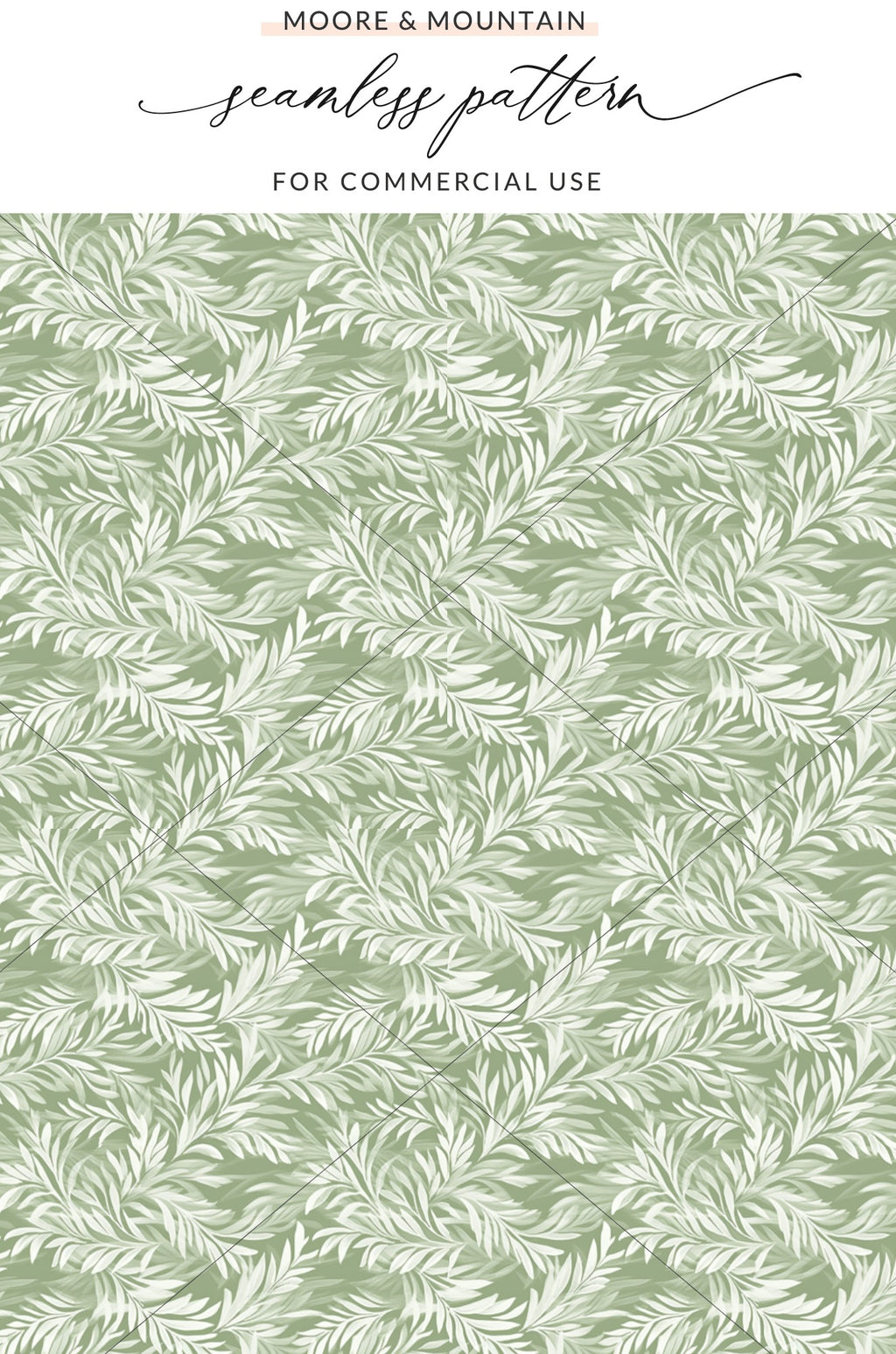 Moore Mountain Seamless Pattern For Commercial Use