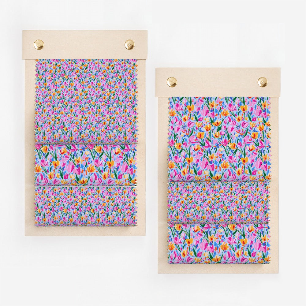 Colorful Floral Pattern Canvas with Spring Vibes