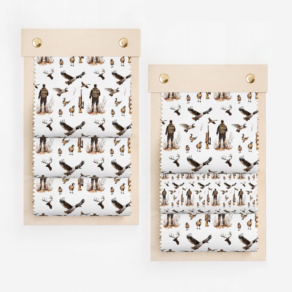 Hunter Camouflage Rifle Geese Antlers Wildlife Pattern product type